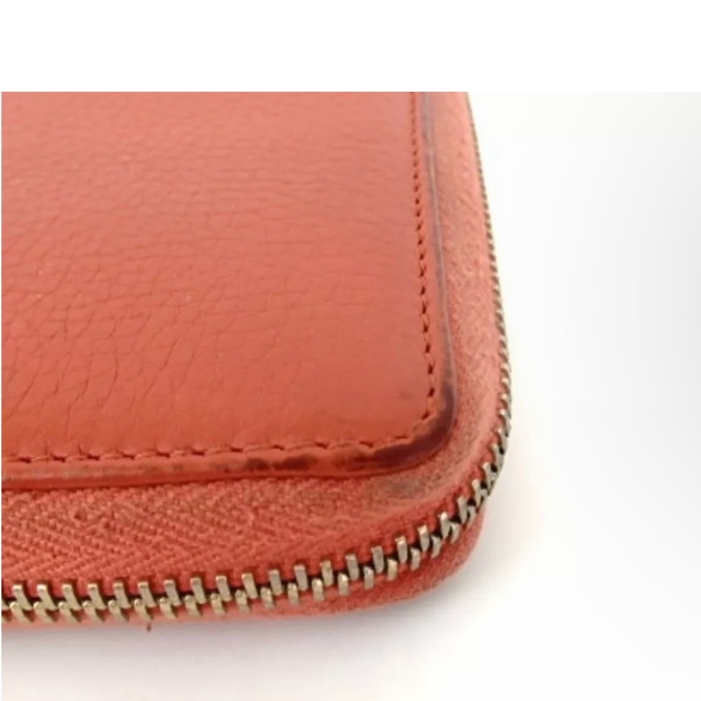 EUC Gucci Tassel pebbled Leather Red Wallet❌PLEASE LOOK AT ALL PICS❌❌ - Picture 5 of 14